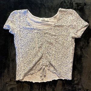 Cinched Floral Hollister Shirt